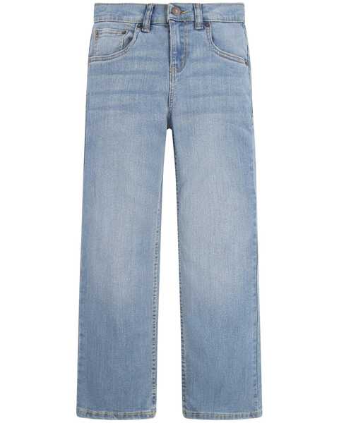 Levi's Boys' 517 Good Guy Light Wash Bootcut Stretch Denim Jeans , Blue, hi-res