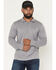 Image #1 - Carhartt Men's Force Sun Defender&trade; Lightweight Solid Quarter Zip Pullover, Steel, hi-res