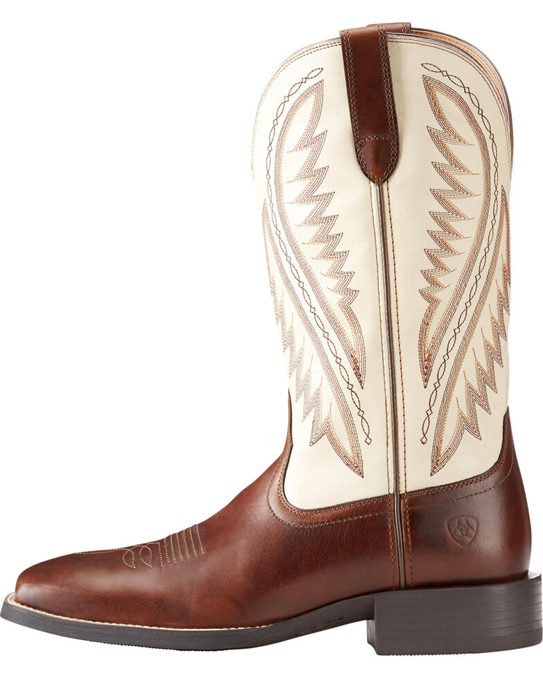 Ariat Men's Brown Sport Stonewall Native Western Boots - Square Toe , Brown, hi-res