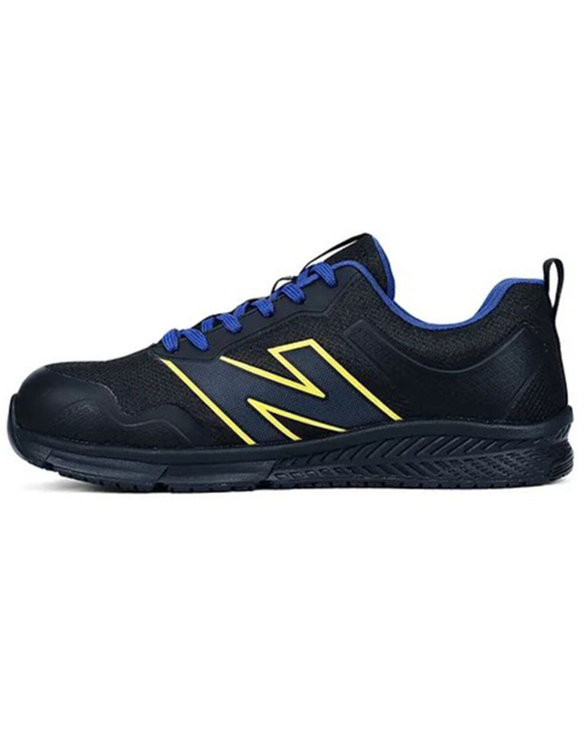 Image #3 - New Balance Men's Evolve Lace-Up Work Shoes - Alloy Toe, Black, hi-res