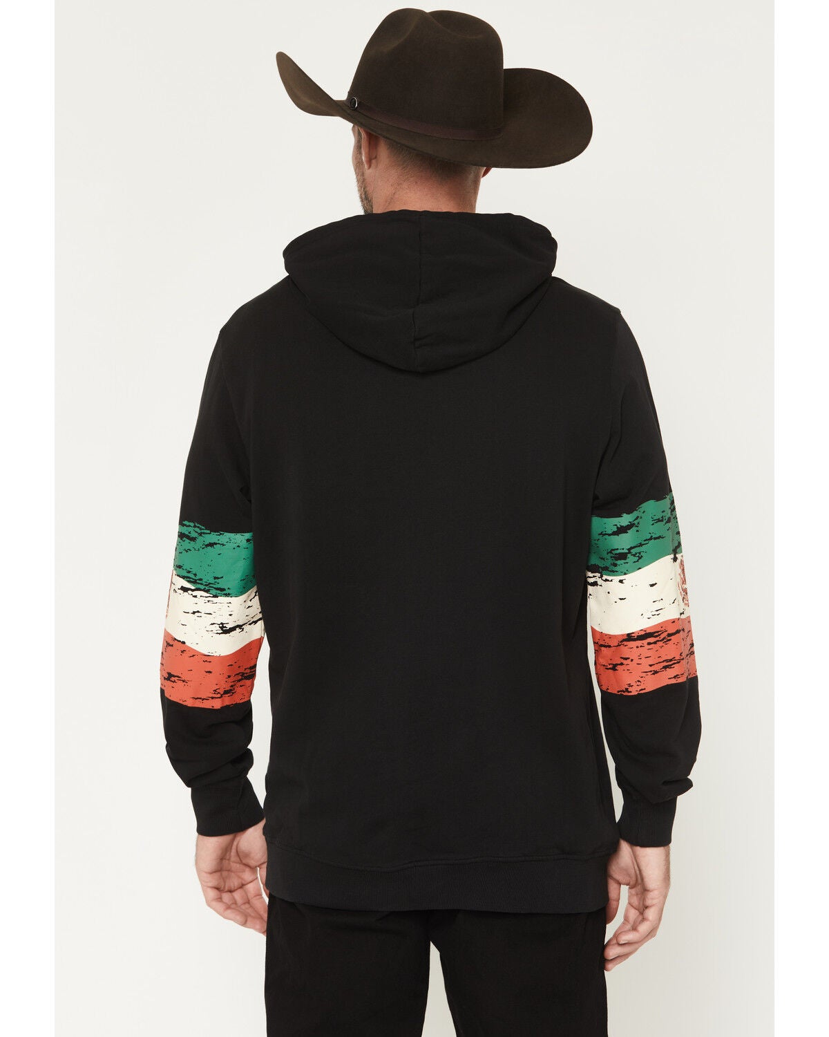 Image #4 - Moonshine Spirit&reg; Men's Marinos Mexico Hooded Sweatshirt, Black, hi-res