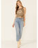 Shyanne Women's Sun & Moon Graphic Tie-Front Tank Top , Olive, hi-res