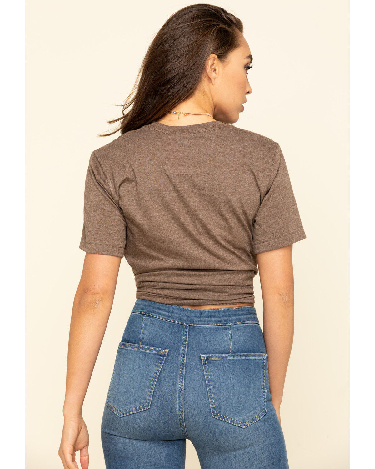 Image #2 - Ranch Dress'n Women's Am I Ranchy Yet? Tee, Brown, hi-res