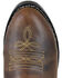 Smoky Mountain Girls' Annie Western Boots - Round Toe, Brown, hi-res