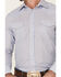 Image #3 - Roper Men's Classic Striped Long Sleeve Pearl Snap Western Shirt , Blue, hi-res