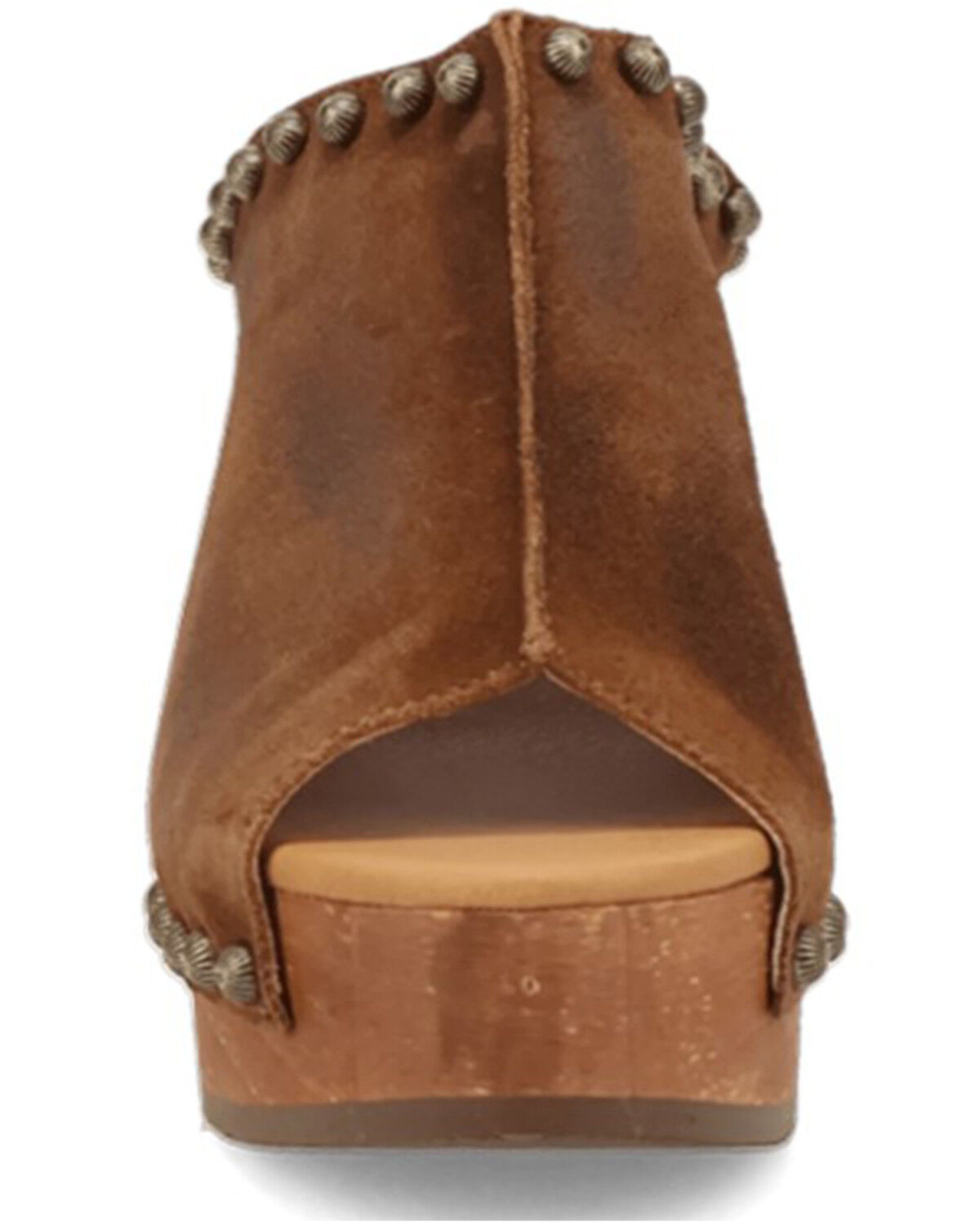 Image #4 - Dingo Women's Echo Wooden Sandals, Brown, hi-res