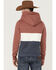 Wanakome Men's Rivera Colorblock Hooded Pullover Sweatshirt , Red/white/blue, hi-res