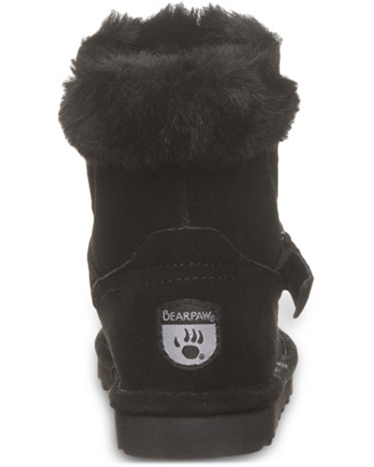 Image #5 - Bearpaw Girls' Tallula Casual Boots, Black, hi-res