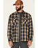 Image #1 - ATG&trade; by Wrangler All Terrain Men's Dark Sapphire Plaid Thermal Lined Long Sleeve Western Flannel Shirt , , hi-res