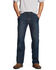 Image #2 - Ariat Men's M4 Workhorse DuraStretch Carpenter Work Jeans, Indigo, hi-res