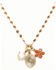 Image #1 - Lainey Wilson Women's Lucky One Pendant Necklace, Brown, hi-res