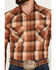 Image #3 - Pendleton Men's Frontier Plaid Long Sleeve Snap Western Shirt, Rust Copper, hi-res