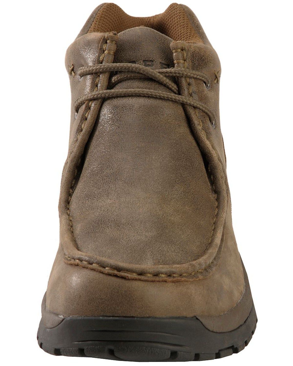 Image #4 - Roper Men's Vintage Nubuck Rugged Sole Shoes, Brown, hi-res