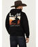 Image #1 - Coors Men's Boot Barn Exclusive Coors Logo Hooded Sweatshirt, Black, hi-res