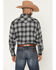 Image #4 - Wrangler Men's Plaid Print Long Sleeve Snap Flannel Shirt, , hi-res