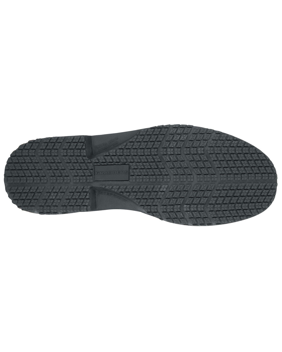 Image #2 - Grabbers Men's Friction Work Shoes, Black, hi-res