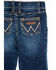 Wrangler Girls' Stormy Everyday Bootcut Jeans, Blue, hi-res