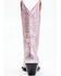 Image #3 - Idyllwind Women's Metallic Leather Western Boot - Snip Toe, Pink, hi-res