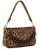 Image #1 - Wrangler Women's Leopard Print Shoulder Bag with Chain Detail, Brown, hi-res