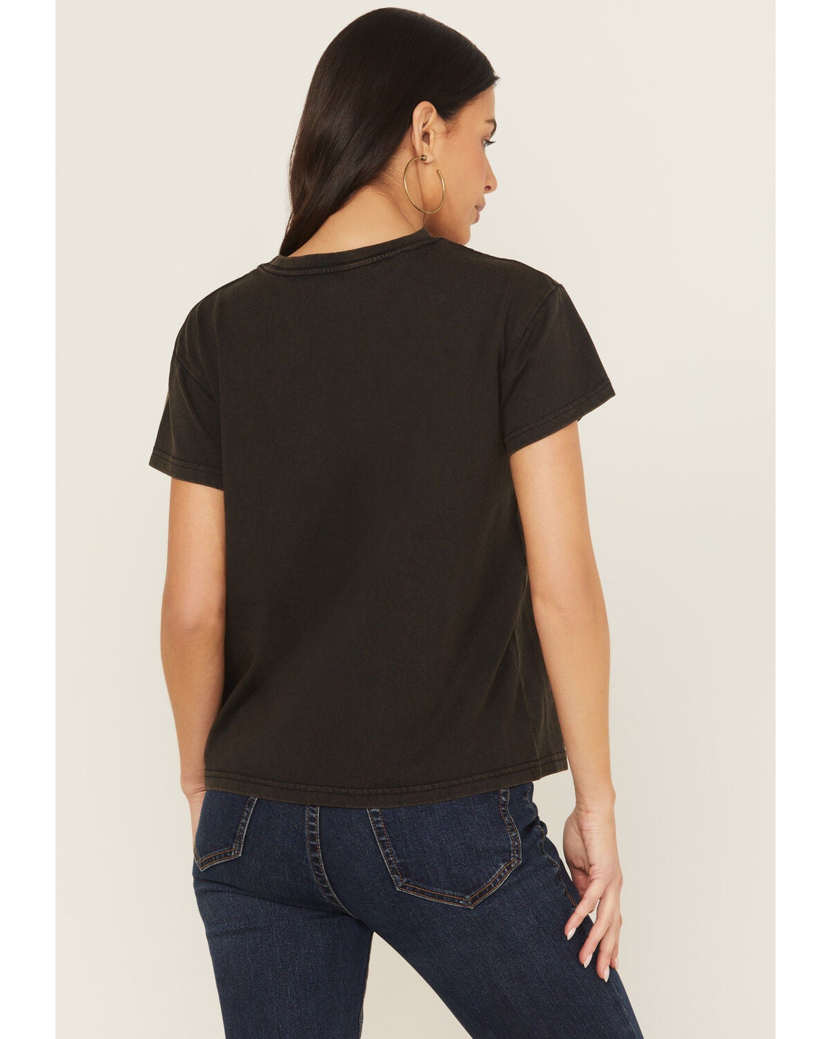 Image #4 - Wrangler Retro Women's Logo Horse Short Sleeve Graphic Tee, Black, hi-res