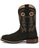 Image #3 - Justin Men's Shane Frontier Performance Western Boots - Broad Square Toe, Black, hi-res