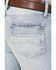 Image #4 - RANK 45® Men's Ride To Glory Medium Wash Slim Straight Stretch Jeans, Light Wash, hi-res