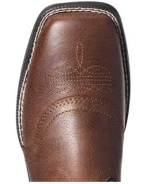 Image #5 - Ariat Women's Anthem Shortie Performance Western Boots - Square Toe, Brown, hi-res