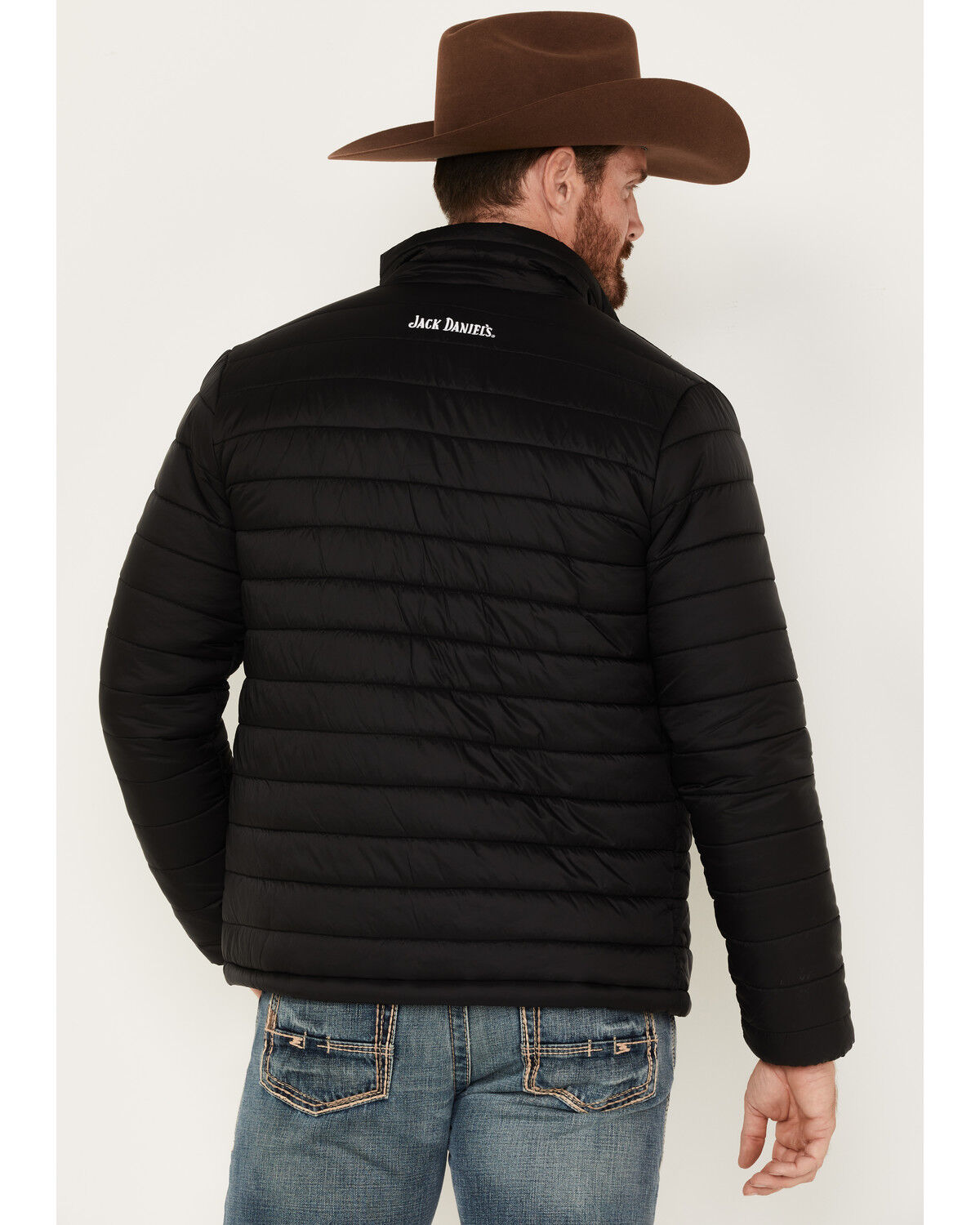 Image #4 - Ely Walker Men's Jack Daniel's Logo Puffer Jacket, , hi-res