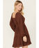 Image #4 - Jolt Women's Long Sleeve Swiss Dot Gauze Dress, , hi-res
