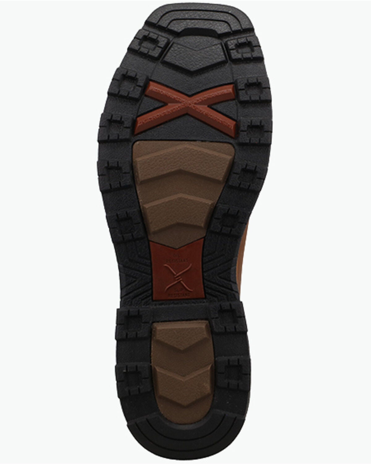 Image #7 - Twisted X Men's 6" Chelsea UltraLite X&trade; Work Boots - Nano Composite Toe, Brown, hi-res