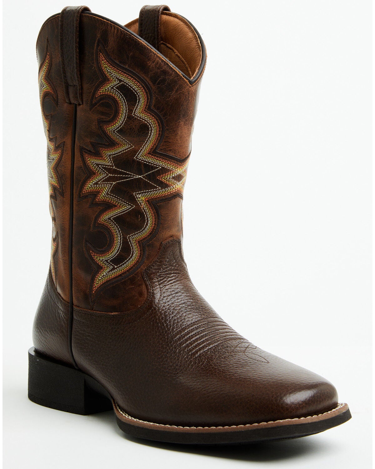 Cody James Men's Ace&trade; Ronan Performance Western Boots - Broad Square Toe, Brown, hi-res