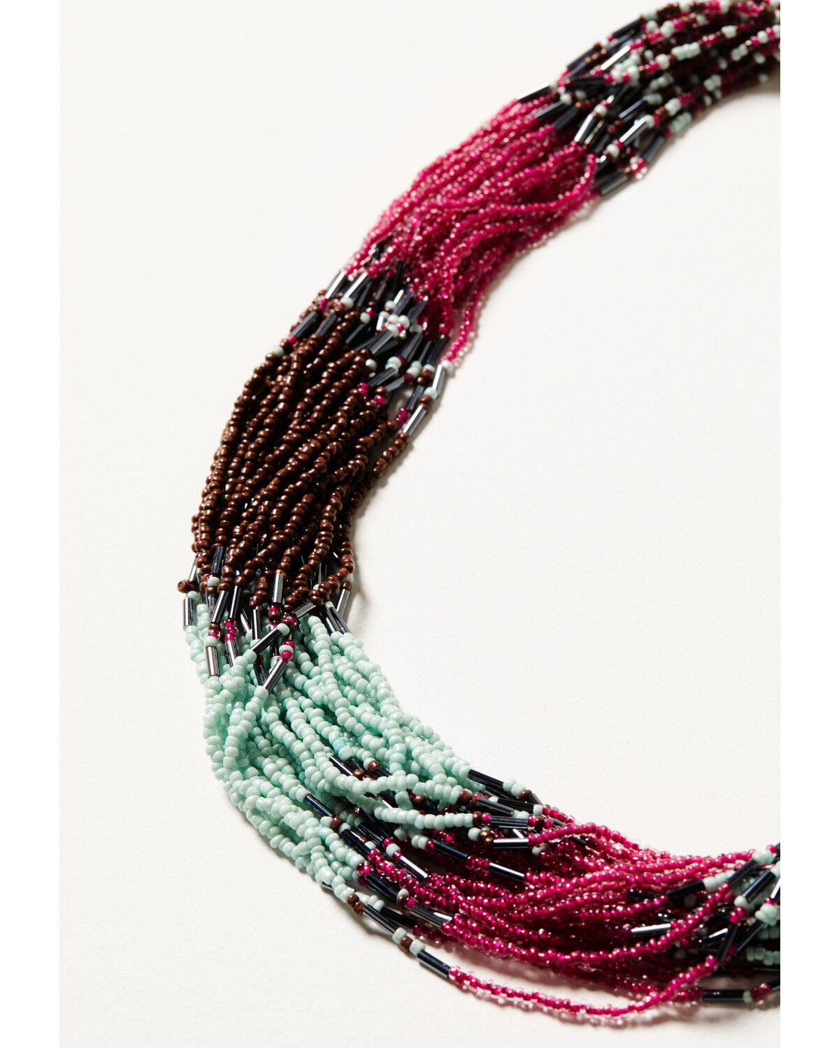 Image #2 - Shyanne Women's Prism Skies Layered Beaded Necklace, Silver, hi-res