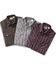 Image #2 - Ely Walker Men's Assorted Plaid or Stripe Short Sleeve Western Shirt - Big & Tall, Stripe, hi-res
