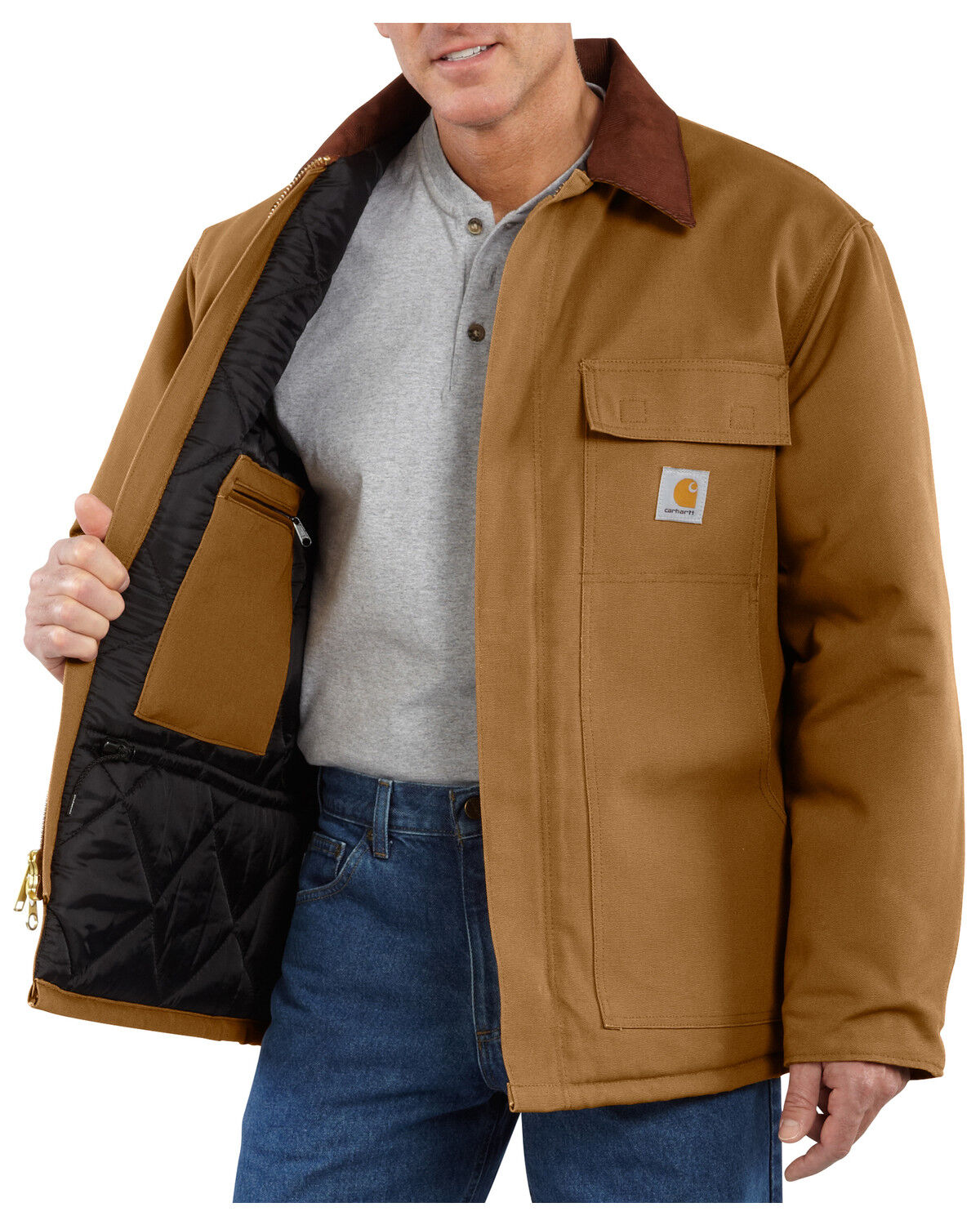 Carhartt mens work jacket Clearance