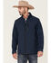 Image #1 - Cody James Core Men's Steamboat Logo Zip-Front Softshell Jacket , Navy, hi-res
