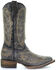 Corral Boys' Goldie Winged Western Boots - Square Toe, Black, hi-res