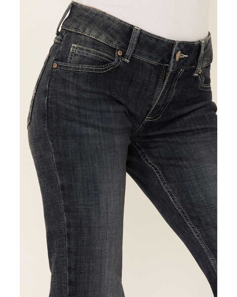 Image #3 - Wrangler Women's Dark Wash Bootcut Jeans, Dark Blue, hi-res