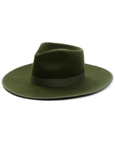 Lack Of Color Forest Mirage Rancher Wool Felt Western Hat , Olive, hi-res