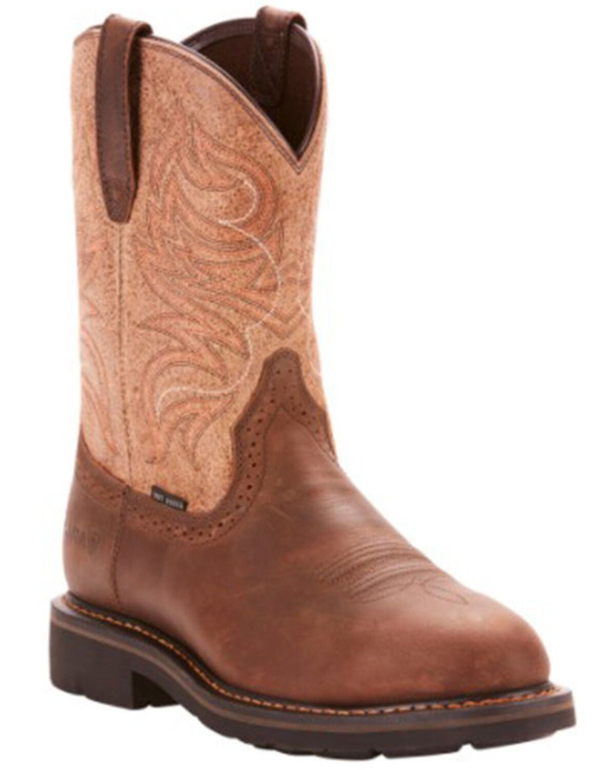 ariat sierra waterproof work boot