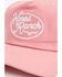 Image #2 - Kimes Ranch Women's Boot Barn Exclusive Alden Ball Cap, Pink, hi-res