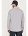 Image #4 - Hawx Men's Chambray Sun Protection Western Shirt , Grey, hi-res