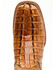 Image #6 - Cody James Men's Caiman Cognac 12" Exotic Western Boots - Broad Square Toe, Tan, hi-res