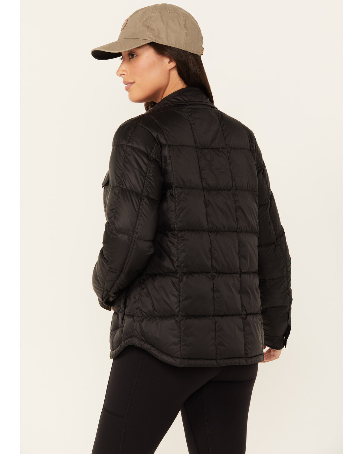 Image #4 - Roper Women's Lightweight Parachute Jacket, Black, hi-res