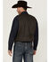 Image #4 - Moonshine Spirit Men's Bar Stool Tooled Leather Vest, Brown, hi-res