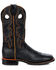 Image #2 - Corral Men's Embroidered Western Boots - Square Toe, Black, hi-res