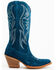 Image #2 - Idyllwind Women's Charmed Life Western Boots - Round Toe, Teal, hi-res