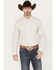 Image #1 - Cody James Men's Accent Geo Print Long Sleeve Button Down Shirt, , hi-res