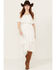 Image #1 - Beyond The Radar Women's Off The Shoulder Lace Midi Dress, Ivory, hi-res