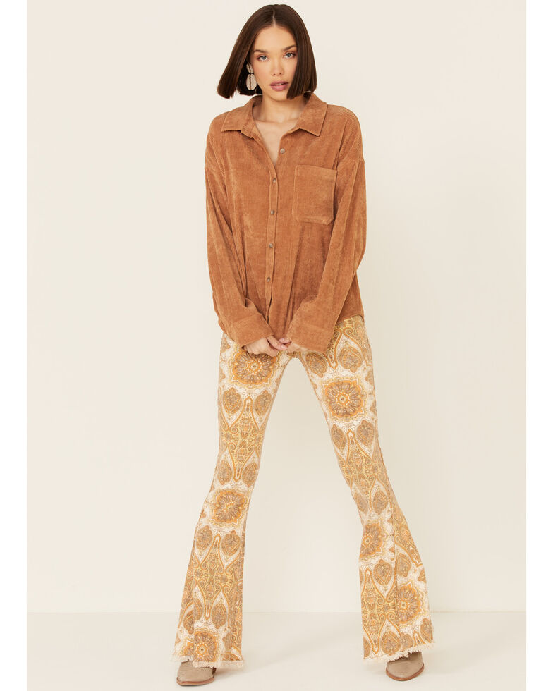 oversized corduroy overshirt