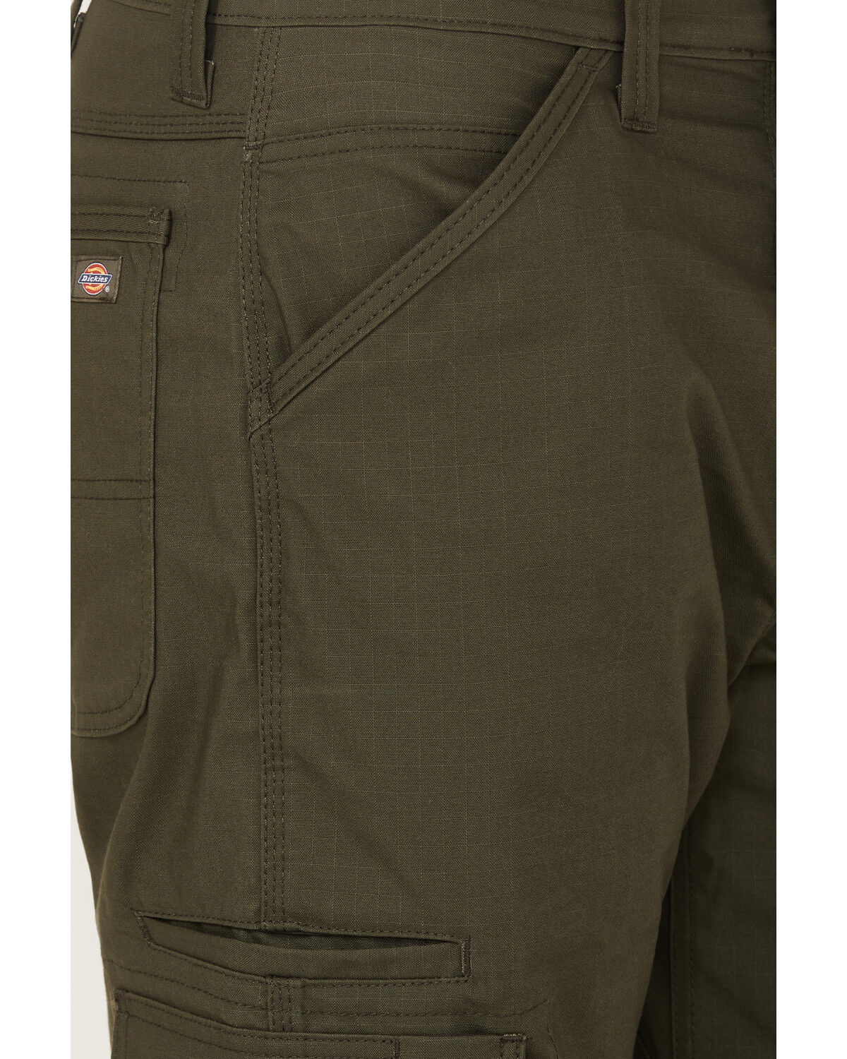 Image #2 - Dickies Men's FLEX Duratech Relaxed Fit Ripstop Cargo Pants, Moss Green, hi-res